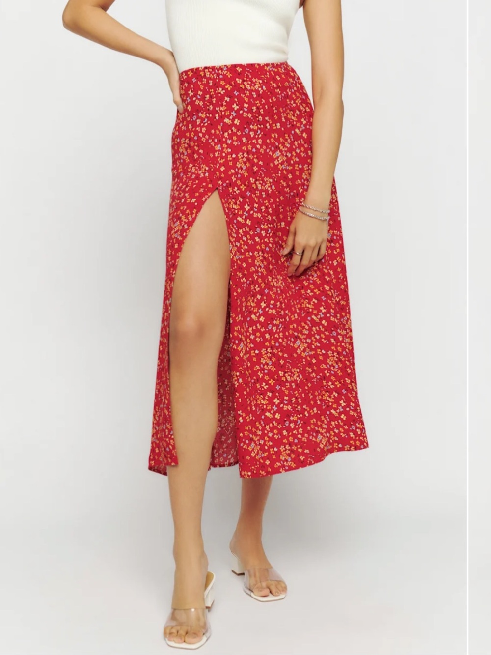 Reformation Zoe Skirt Baila - Size 2